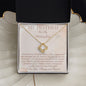 [Almost Sold Out] My Mother On My Wedding Day - Love Knot Necklace