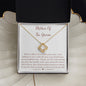 [Almost Sold Out] Mother Of The Groom - Gold Love Knot Necklace
