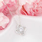Personalized Bridesmaid Proposal Gift - Love Knot Necklace