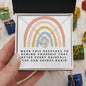[Almost Sold Out] Wear This Necklace As A Reminder - Rainbow - Love Knot Necklace