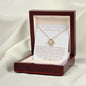 [Almost Sold Out] To My Amazing Mother In Law - From The Moment I Fell In Love - Gold Love Knot Necklace