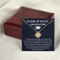 [Almost Sold Out] Class Of 2023 - You Believed You Could - 18k Gold Love Knot Necklace