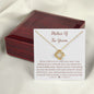 [Almost Sold Out] Mother Of The Groom - Gold Love Knot Necklace