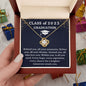 [Almost Sold Out] Class Of 2023 - A Brighter Future - 18k Gold Love Knot Necklace