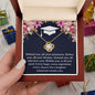 [Almost Sold Out] Class Of 2023 - Within You Is All You Need - 18k Gold Love Knot Necklace