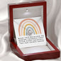 [Almost Sold Out] Wear This Necklace As A Reminder - Rainbow - Love Knot Necklace