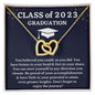 [Almost Sold Out] Class of 2023 - You Believed You Could - Interlocking Hearts Necklace
