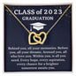 [Almost Sold Out] Class of 2023 - A Brighter Future - Interlocking Hearts Necklace