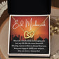 [Almost Sold Out] Eid Mubarak Gift - Interlocking Hearts Necklace