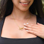 Personalized Bridesmaid Proposal Gift Set - Interlocking Hearts Necklace
