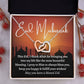 [Almost Sold Out] Eid Mubarak Gift - Interlocking Hearts Necklace