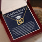 [Almost Sold Out] Class of 2023 - You Believed You Could - Interlocking Hearts Necklace