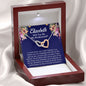 Personalized Bridesmaid Proposal Gift Set - Interlocking Hearts Necklace