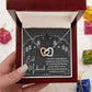 [Almost Sold Out] Eid Mubarak Gift - Interlocking Hearts Necklace