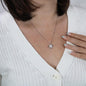 Love knot necklace without message card
