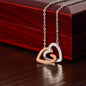 interlocking Hearts Necklace - No MC