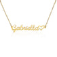 Personalized Heart Name Necklace