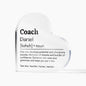 Personalized Coach Printed Heart Shaped Acrylic Plaque