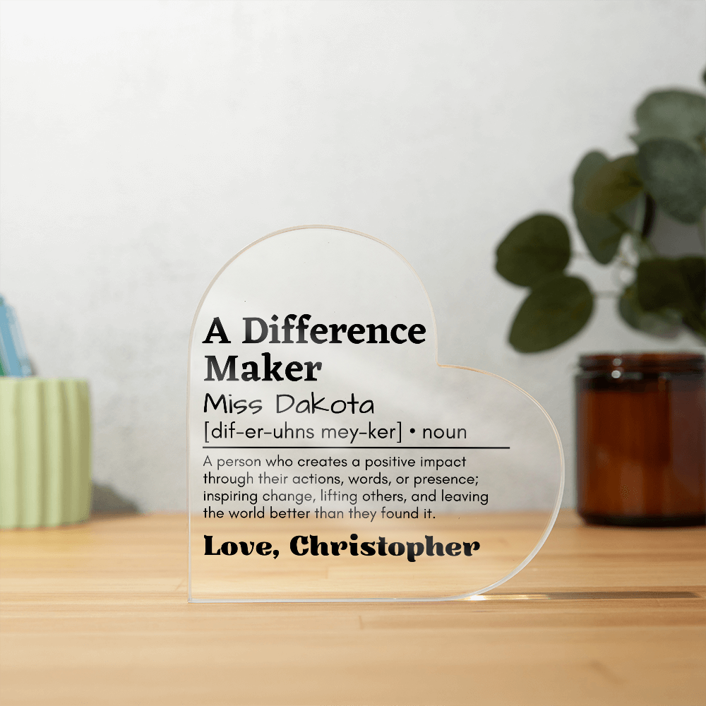 difference maker test