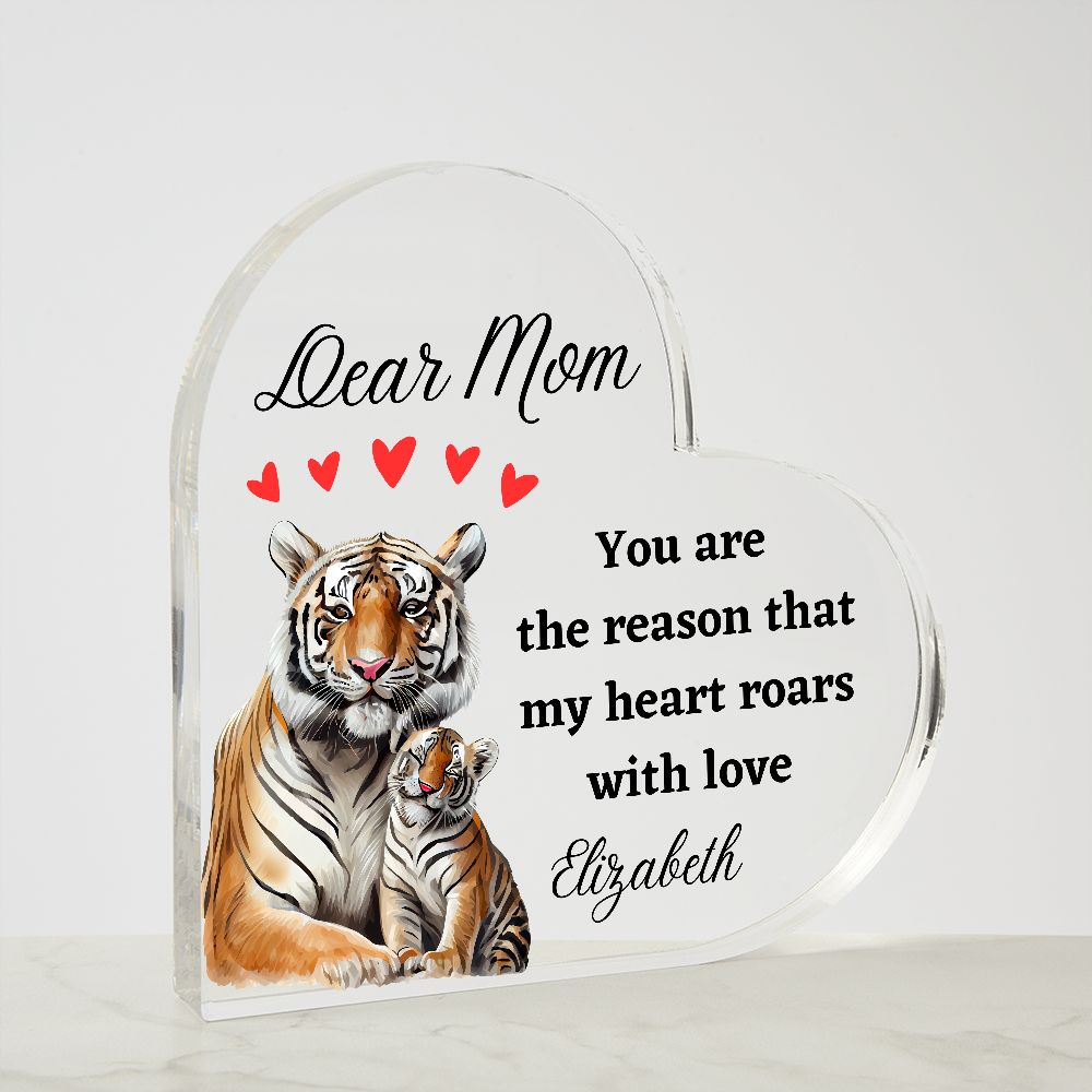 [Almost Sold Out] Dear Mom - Tigris and Child - Acrylic Plaque