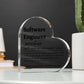 Personalized Software Engineer Printed Heart Shaped Acrylic Plaque