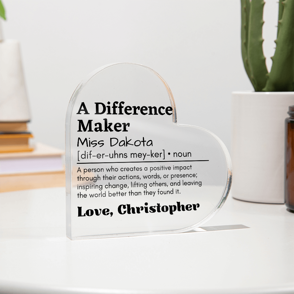 difference maker test