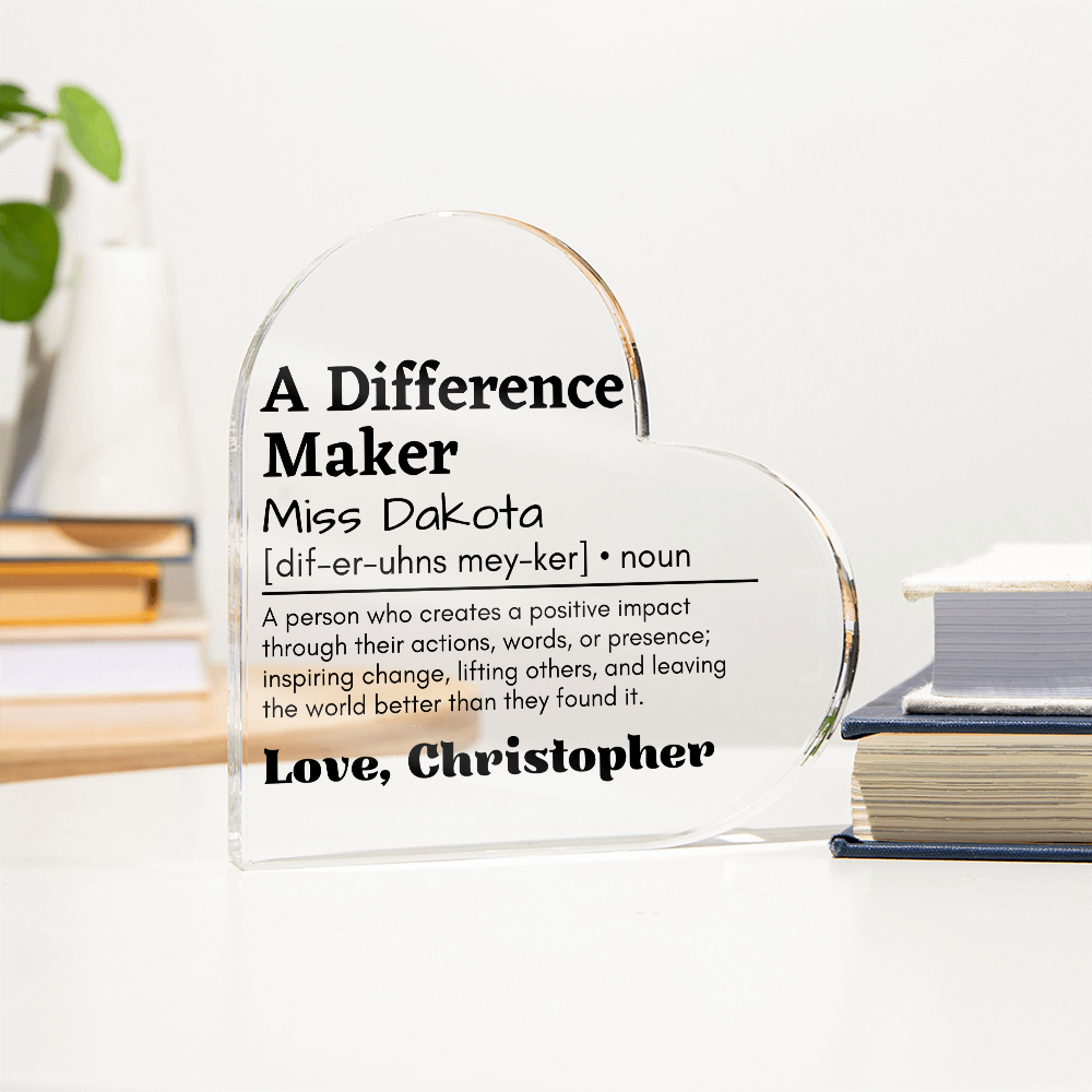 difference maker test