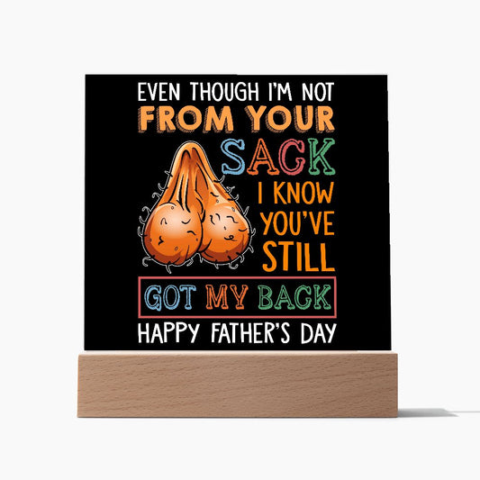 Almost Sold Out - Bonus Dad - Acrylic Plaque with Stand