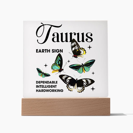 Almost Sold Out - Taurus - Zodiac Acrylic Plaque