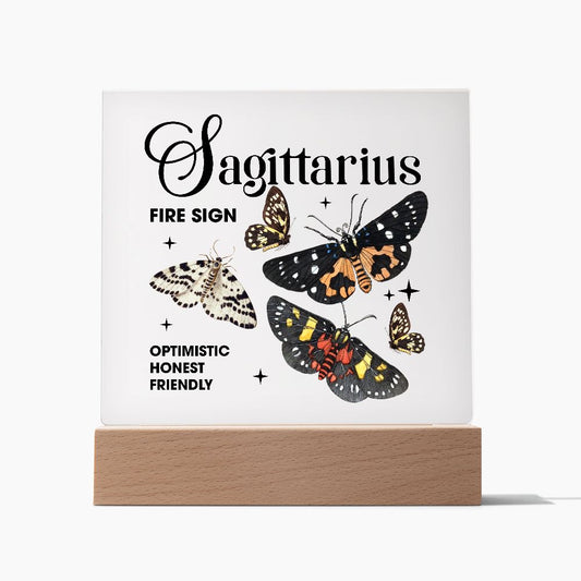 [Almost Sold Out] Sagittarius - Zodiac Acrylic Plaque with Stand