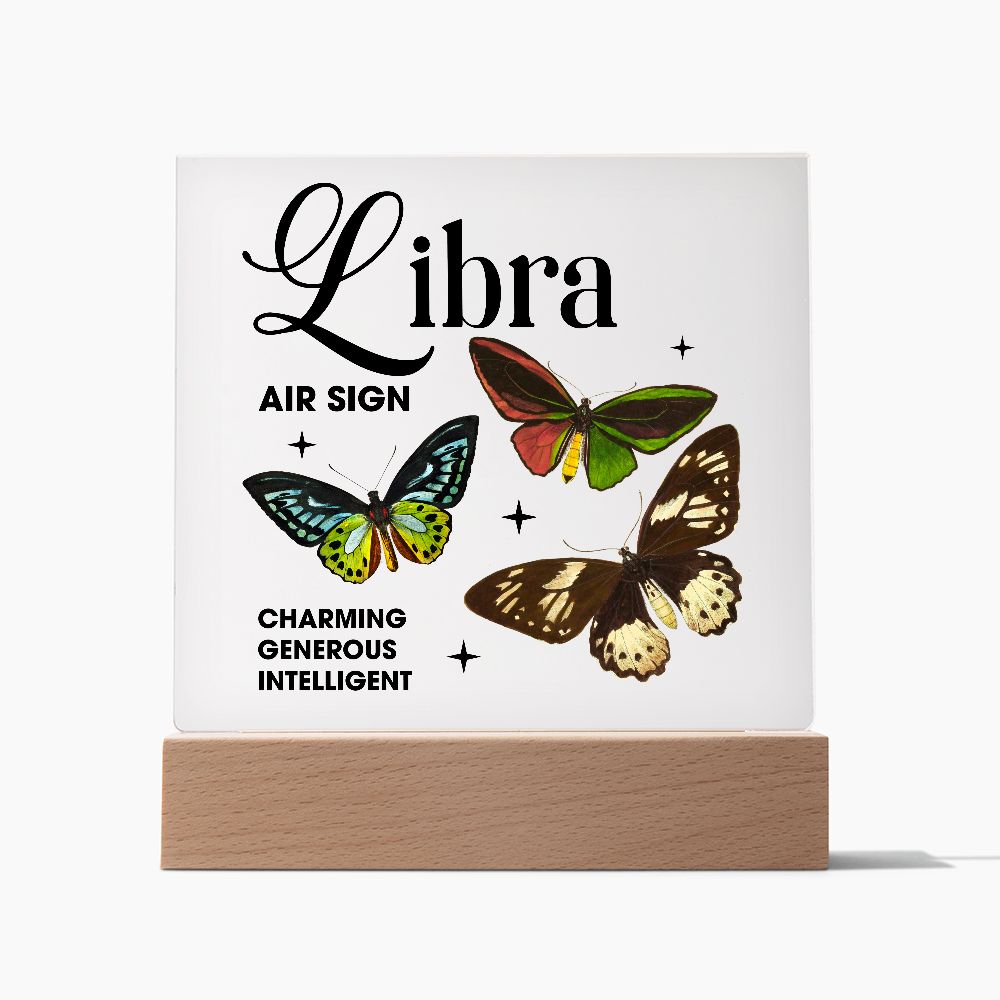 Almost Sold Out - Libra - Zodiac  Acrylic Plaque