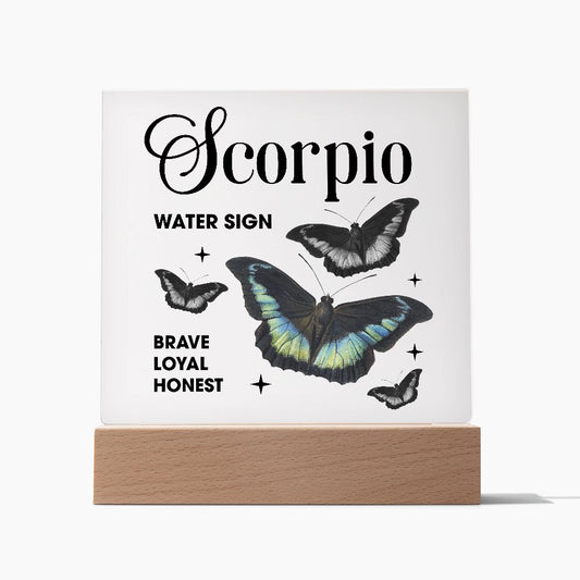 Almost Sold Out - Scorpio - Zodiac Acrylic Plaque