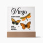 Almost Sold Out - Virgo - Zodiac  Acrylic Plaque