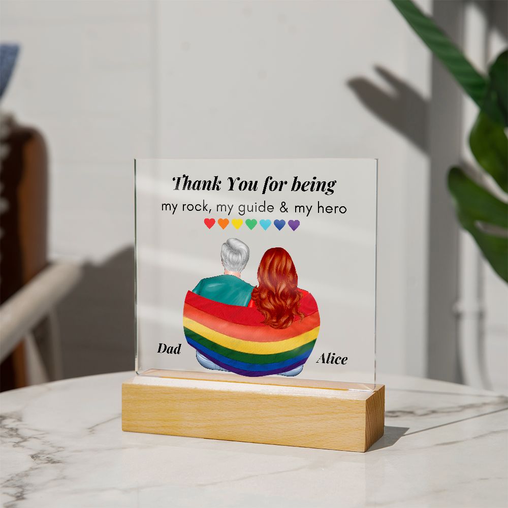 [Almost Sold Out] Personalized Father's Day - My Rock, My Guide, My Hero