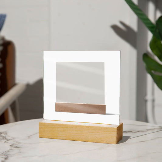 Acrylic Square Plaque