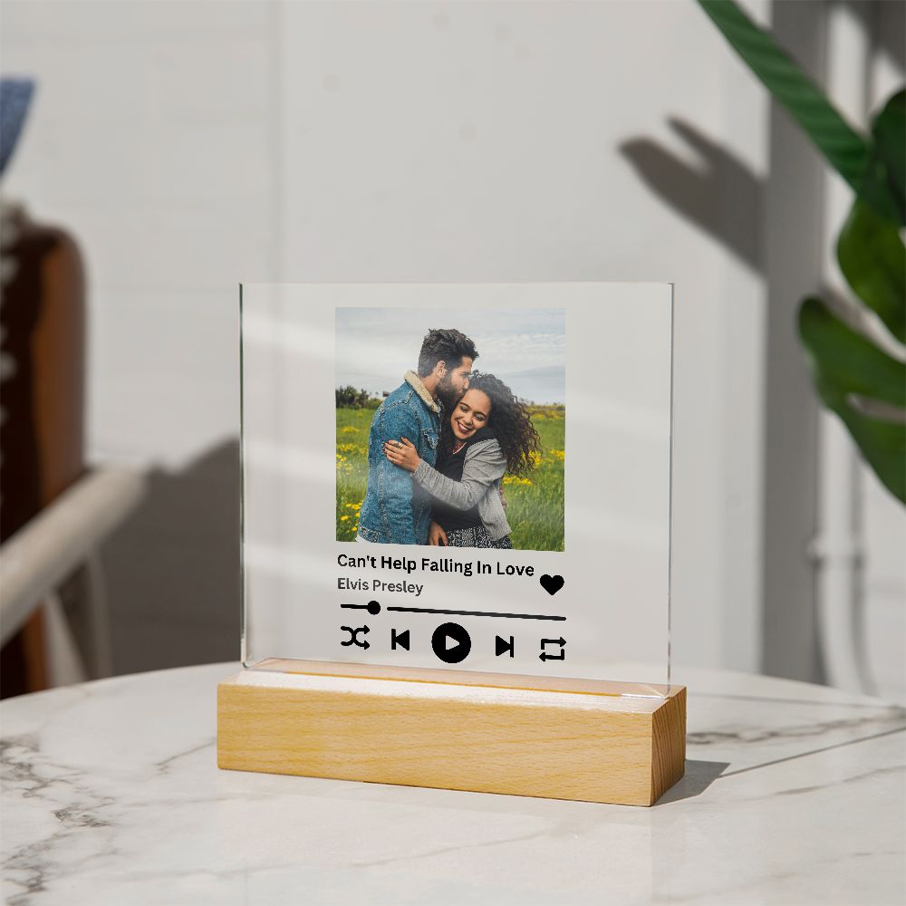 [Almost Sold Out] Personalized Couple Acrylic Plaque