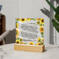[Almost Sold Out] Happy Birthday Mom - Acrylic Square Plaque