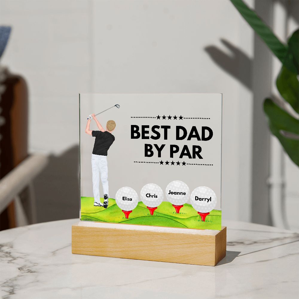 [Almost Sold Out] Best Dad / Step Dad / Bonus Dad / Grandpa - Personalized Acrylic Plaque