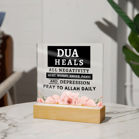 [Almost Sold Out] Dua Heals Acrylic Plaque