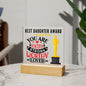 [Almost Sold Out] Best Daughter Award - You Are Beautiful - Acrylic Plaque with Stand
