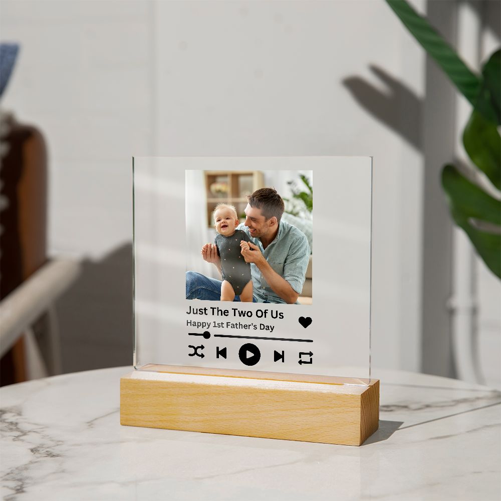 [Almost Sold Out] Personalized 1st Father's Day Acrylic Plaque