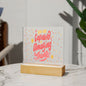 Almost Sold Out - You Are Capable Of Amazing Things - Acrylic Plaque with Stand