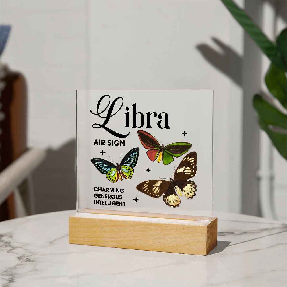 Almost Sold Out - Libra - Zodiac  Acrylic Plaque