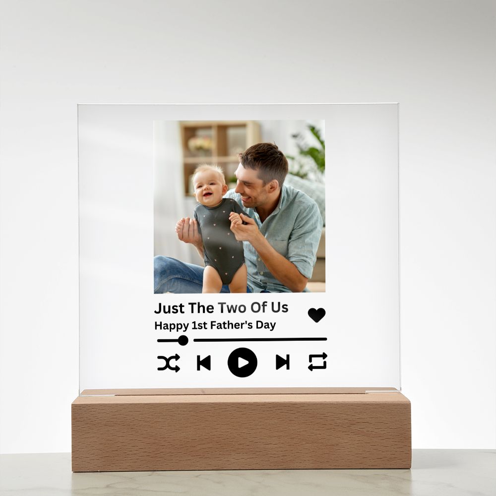 [Almost Sold Out] Personalized 1st Father's Day Acrylic Plaque