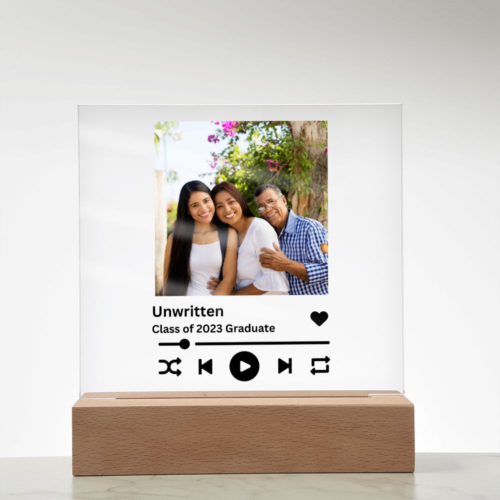 [Almost Sold Out] Personalized Class of 2023 Music Acrylic Plaque