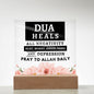 [Almost Sold Out] Dua Heals Acrylic Plaque