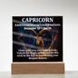 [Almost Sold Out] Capricorn Acrylic Square Plaque
