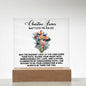 [Almost Sold Out] Personalized Baptism Acrylic Plaque From Godmother