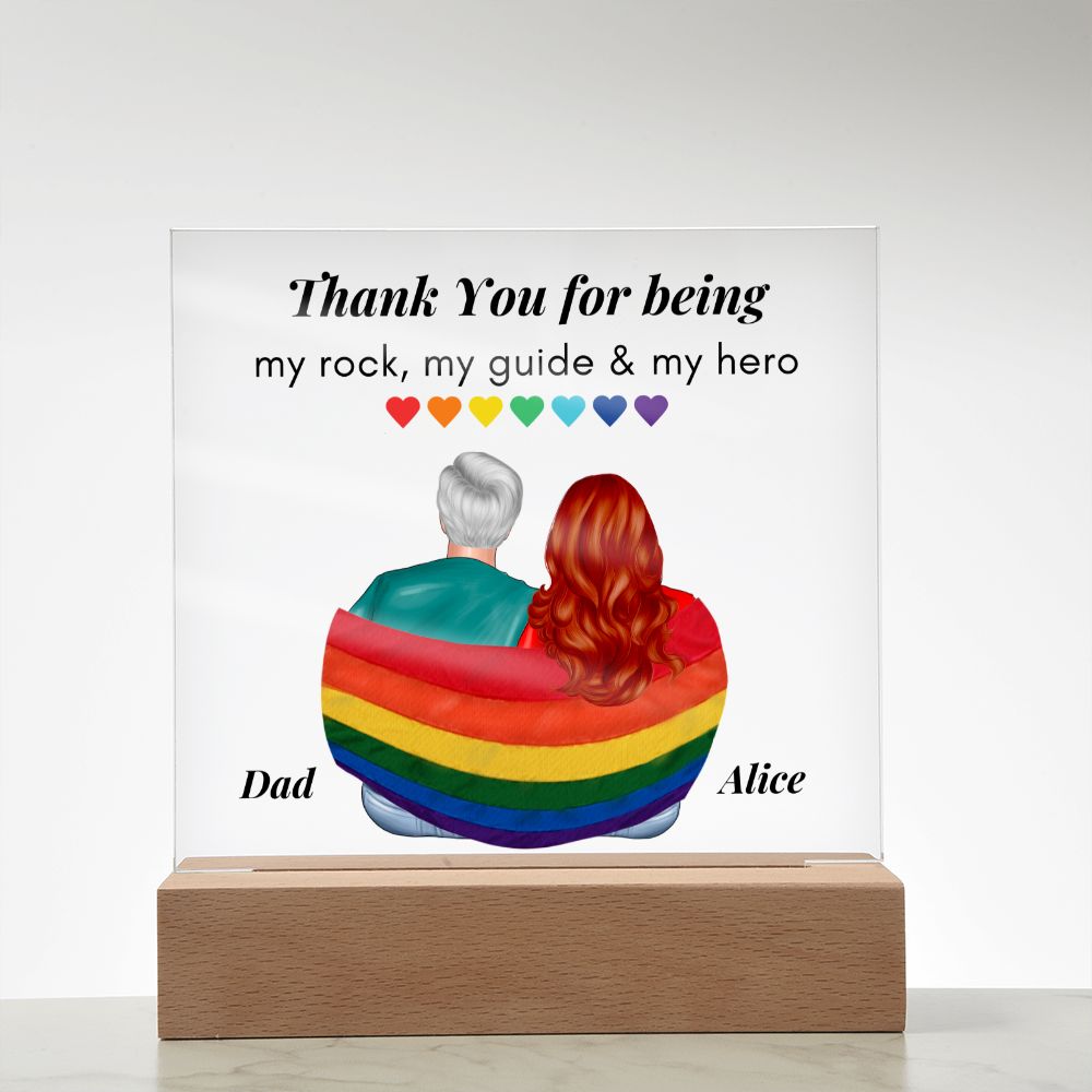 [Almost Sold Out] Personalized Father's Day - My Rock, My Guide, My Hero