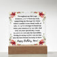 [Almost Sold Out] Happy Birthday Mom - Acrylic Square Plaque